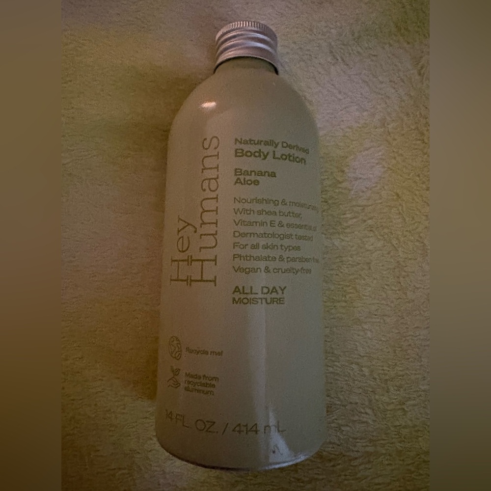Banana Aloe Body Lotion - Cream